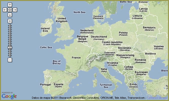 Mapa Europa