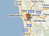 Mapa de Oporto