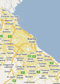 Mapa de Buenos Aires
