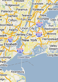 Mapa de Nueva York