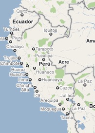 Mapa de Per�