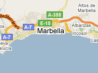 Mapa de Marbella
