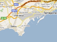 Mapa de Salou