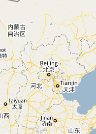 Mapa de Pek�n