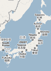 Mapa de Jap�n