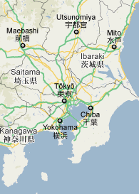 Mapa de Tokyo