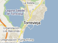 Mapa de Torrevieja