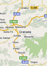 Mapa de Granada