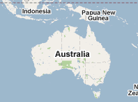 Mapa de Australia