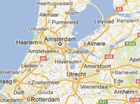 Mapa de Holanda