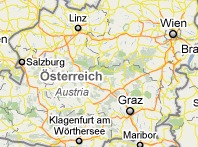 Mapa de Austria