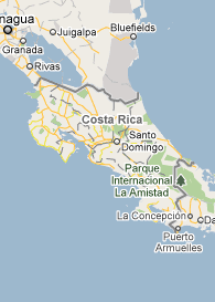Mapa de Costa Rica