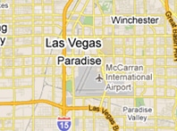 Mapa de Las Vegas