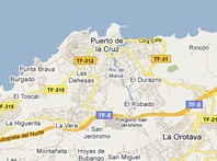 Mapa de Puerto de la Cruz