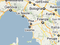 Mapa de Pisa