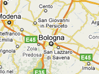 Mapa de Bolonia