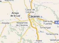 Mapa de C�ceres