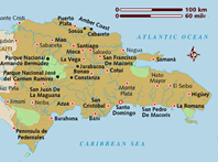 Mapa de Santo Domingo