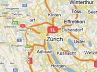 Mapa de Z�rich
