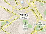 Mapa de Atenas