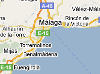 Mapa de M�laga