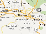 Mapa de San Jos�
