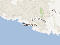 Mapa de Carvoeiro
