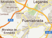 Mapa de Fuenlabrada