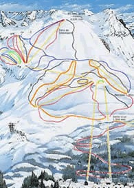 Mapa de Panticosa