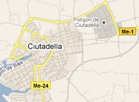 Mapa de Ciudadela