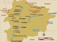 Mapa de Andorra
