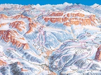 Mapa de Alpes Italianos