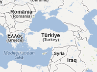 Mapa de Turqu�a