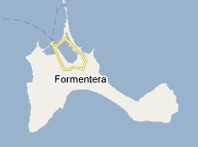 Mapa de Formentera