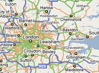 Mapa de Londres
