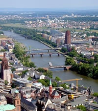 la ciudad alemana de los los rascacielos