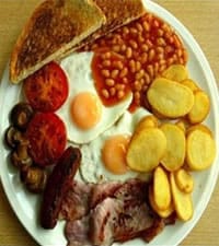 Gastronomía en Inglaterra