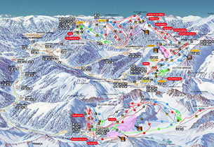 Mapa estacion esqu� Vallnord