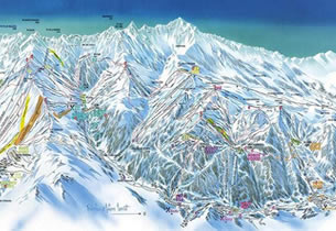Mapa estacion esqu� Soldeu - El Tarter