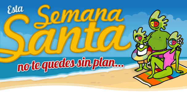 Esta Semana Santa, no te quedes sin plan...