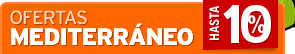 Ofertas a Mediterraneo: hasta 10% Descuento!