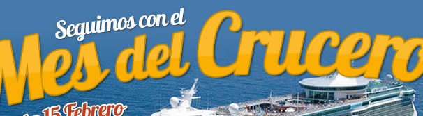 Llega el Mes del Crucero, con importantes Descuentos y Regalos!