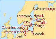 Ver el itinerario del Crucero Baltic Treasures