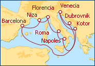 Ver el itinerario del Crucero Mediterr�neo y Adri�tico
