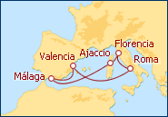 Ver el itinerario del Crucero Mediterr�neo Cl�sico