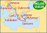 Ver el itinerario del Crucero Rondo Veneciano 
