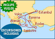 Ver el itinerario del Crucero QSingles 2012 - Especial solteros