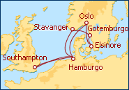 Ver el itinerario del Crucero Aventura por el Norte de Europa III