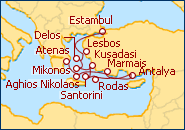Ver el itinerario del Crucero Mitos y Monumentos