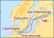 Ver el itinerario del Crucero Grandes ciudades del B�ltico